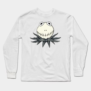 Kermit Skellington Long Sleeve T-Shirt